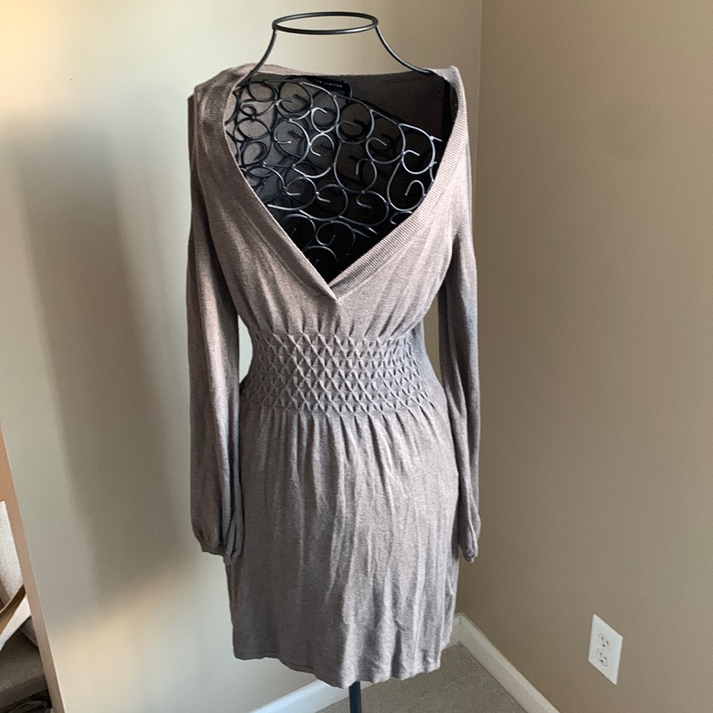The Limited V-Neck Sweater Dress